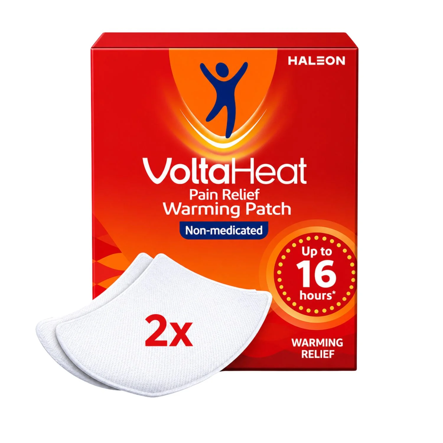 VoltaHeat Pain Relief Warming Patch - 2 Pack