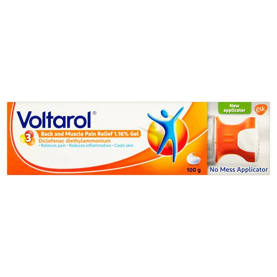 Voltarol Emulgel 100g Gel with No Mess Applicator