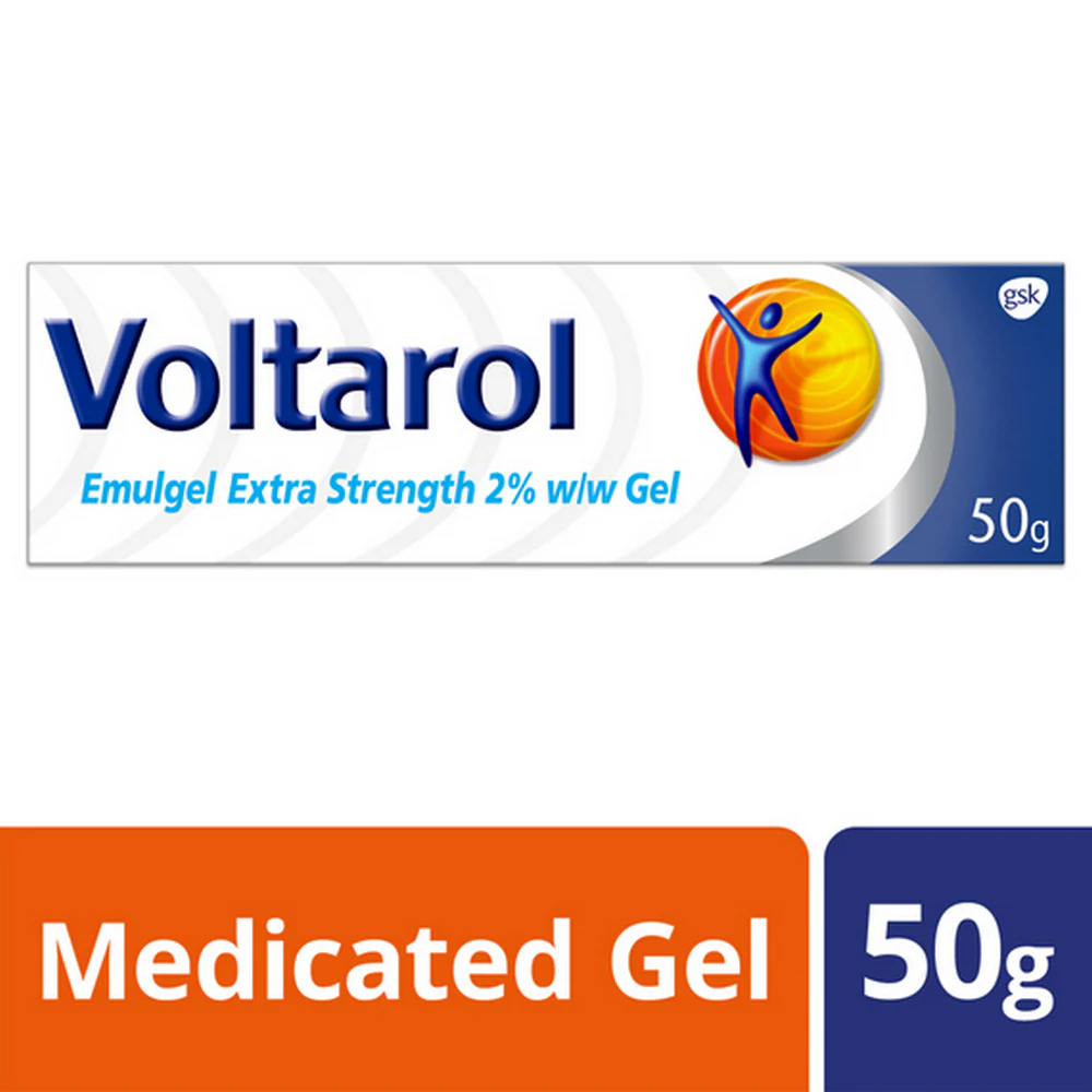 Voltarol Pain Relief Gel Extra Strength 2% Emulgel - Image 2