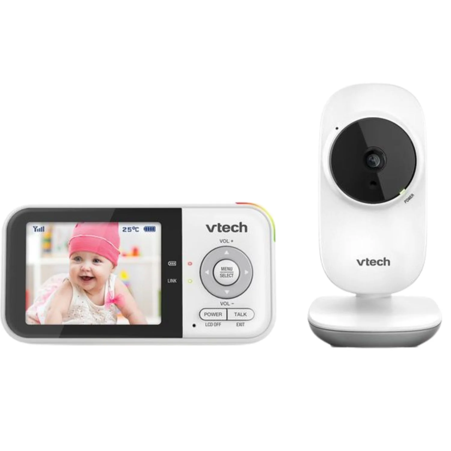 VTech VM819 2.8" LCD Display Video Baby Monitor