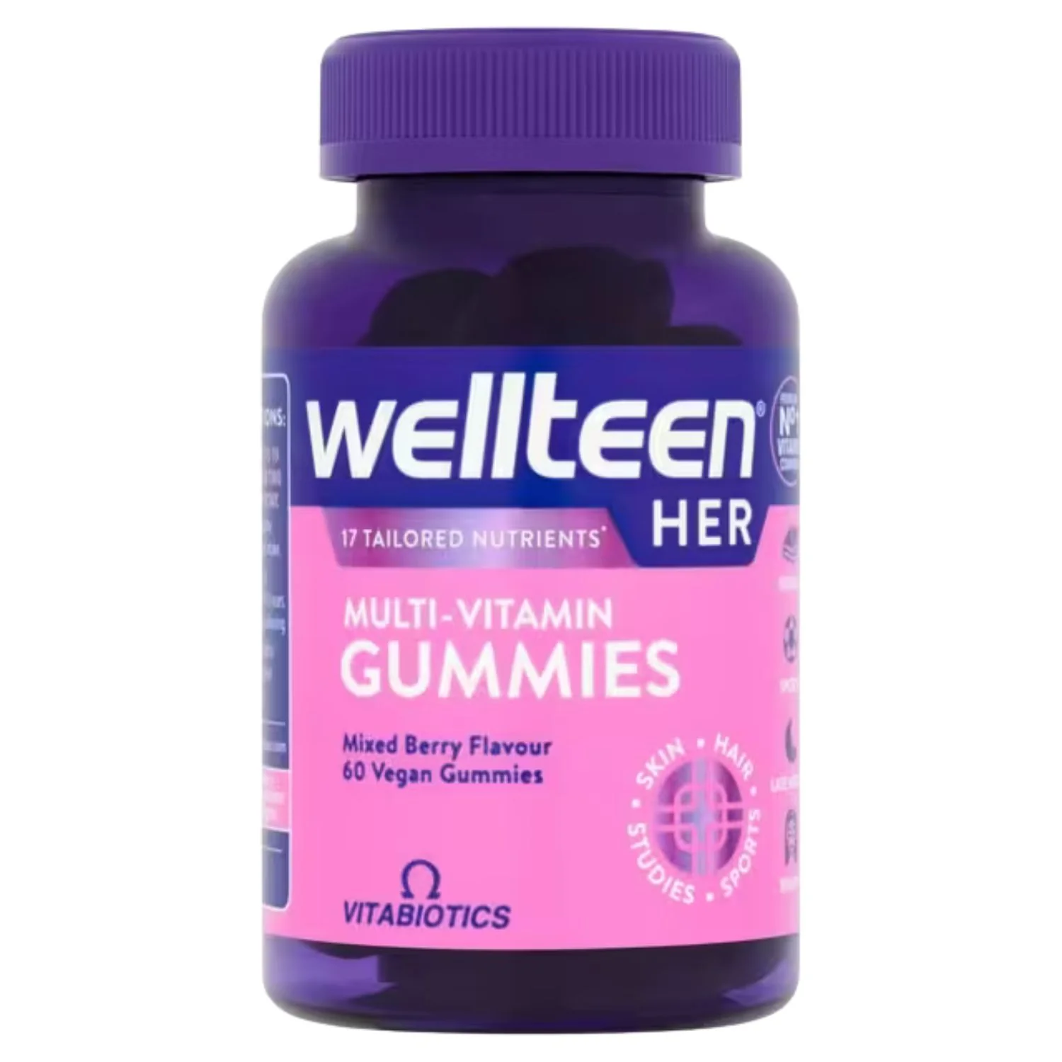 Vitabiotics Wellteen Her Gummies Mixed Berry - 60