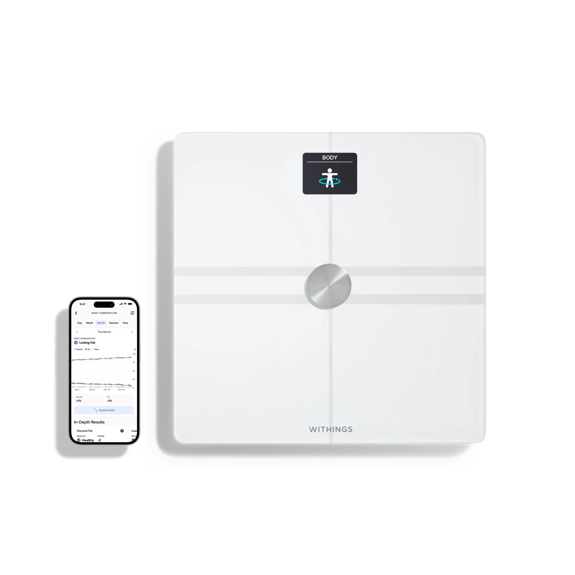 Withings Body Comp Scale White