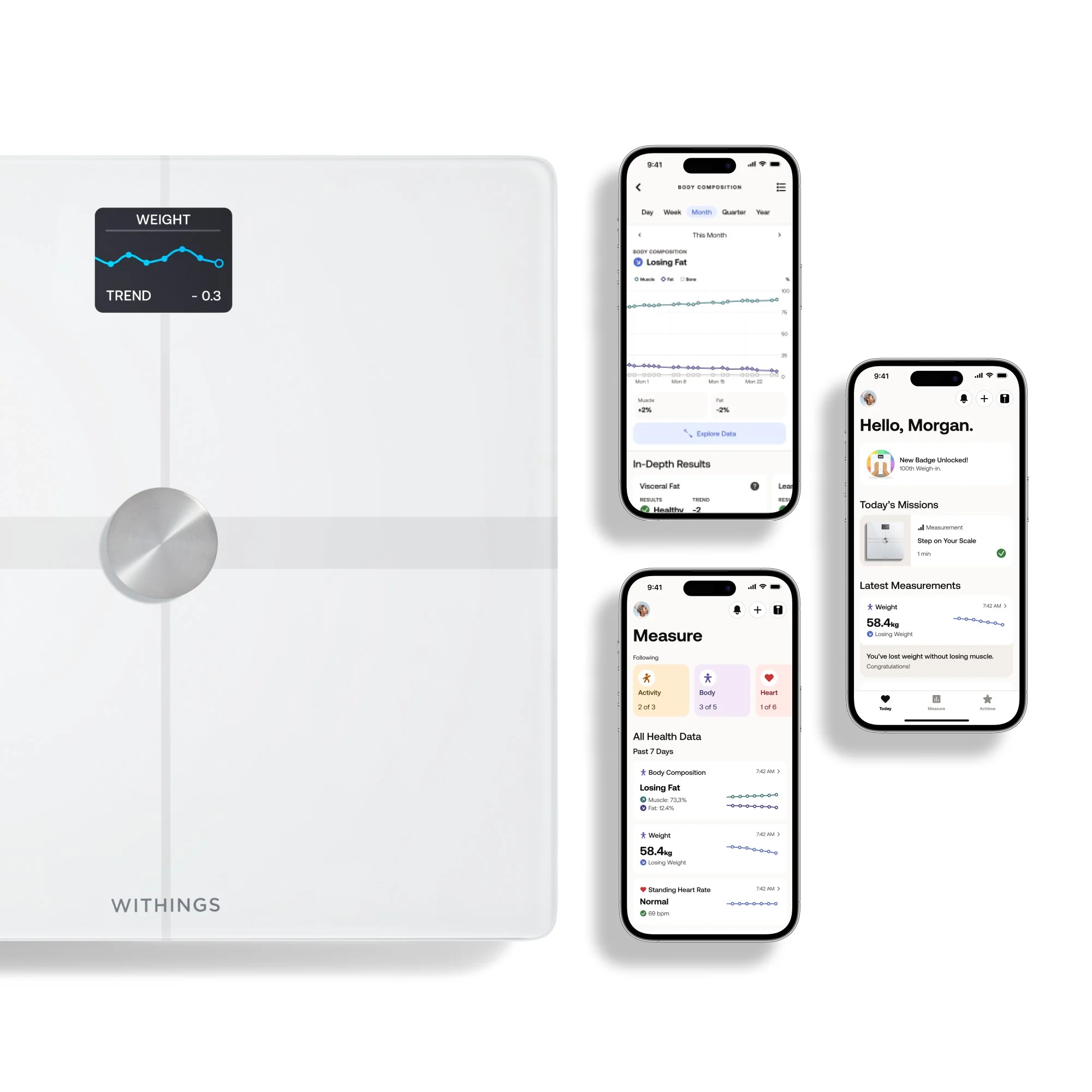 Withings Body Smart Scale White - Image 3