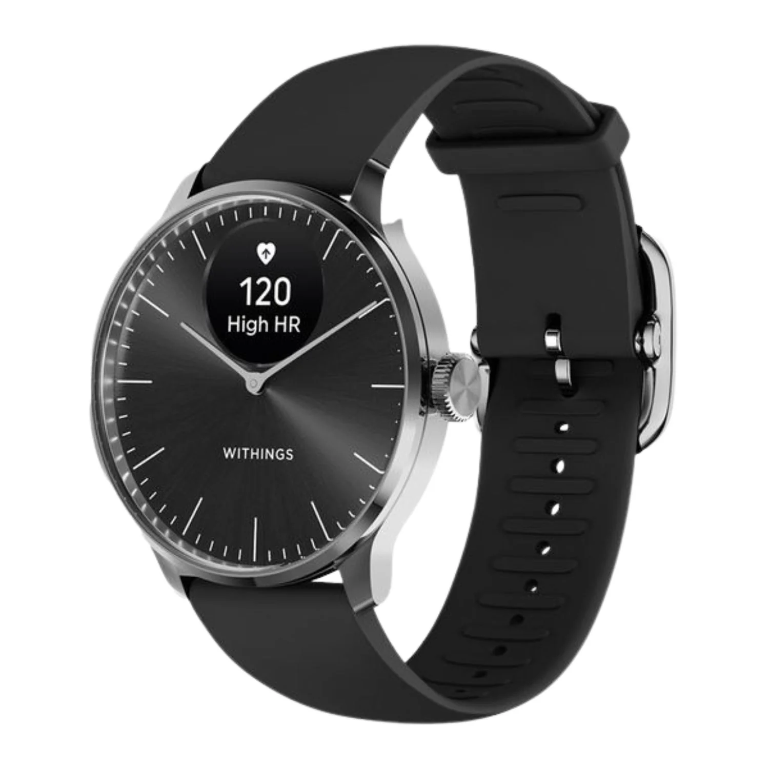 Withings ScanWatch Light Hybrid Smartwatch – Black (37mm)