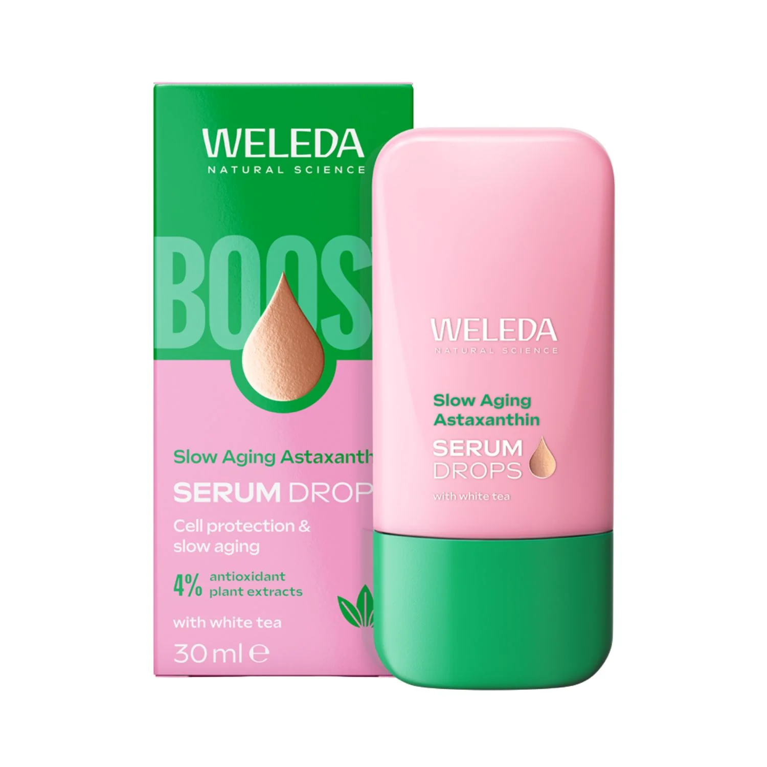 Weleda Slow Ageing Astaxanthin Serum Booster Drops