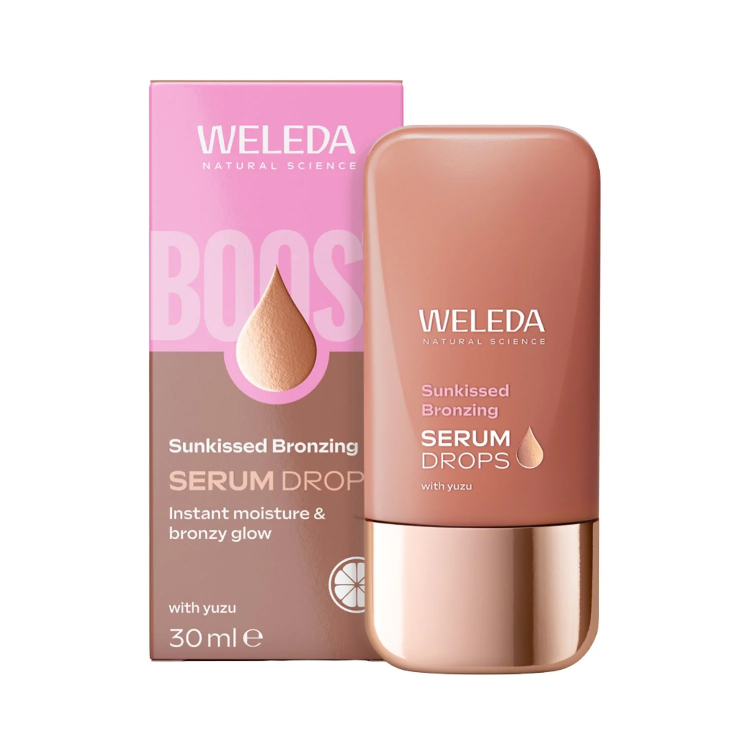 Weleda Sunkissed Bronzing Serum Booster Drops