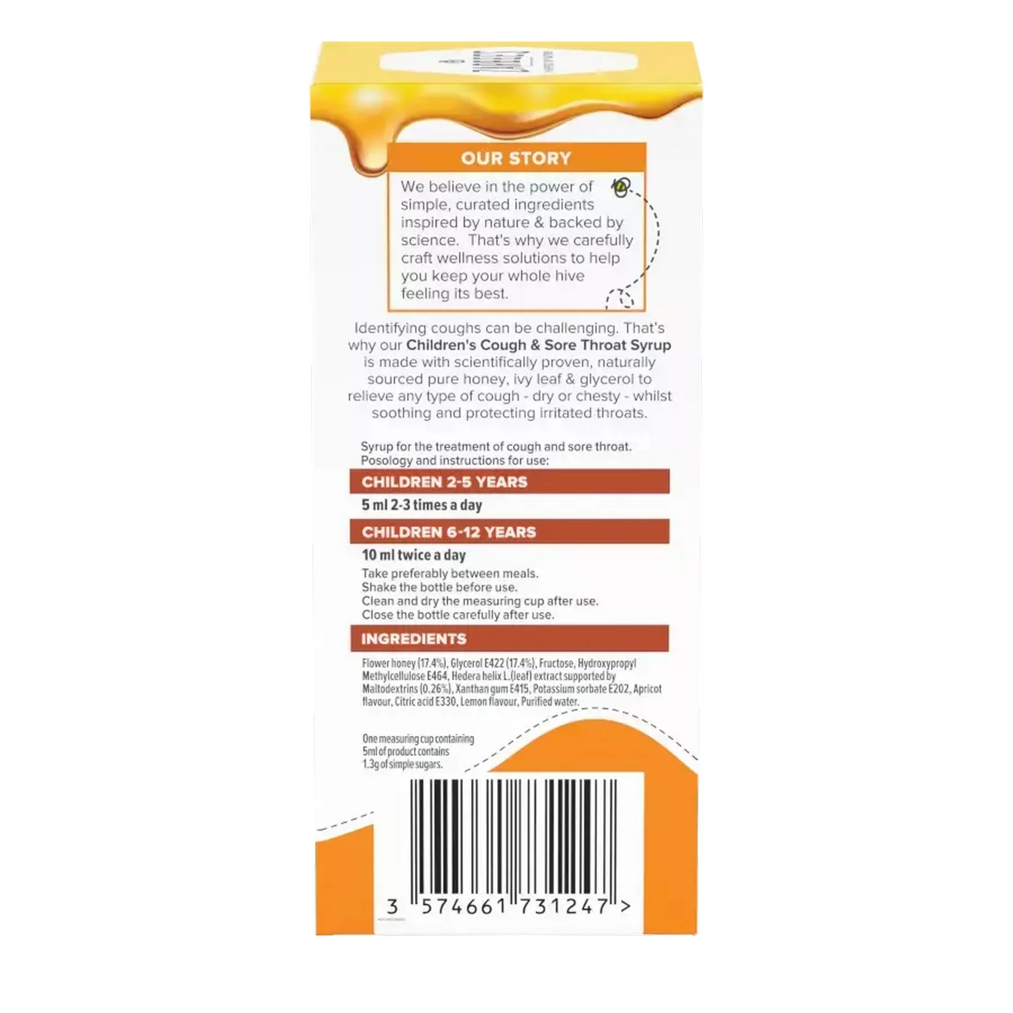 Zarbees Kids Cough And Sore Throat 100ML - Image 4