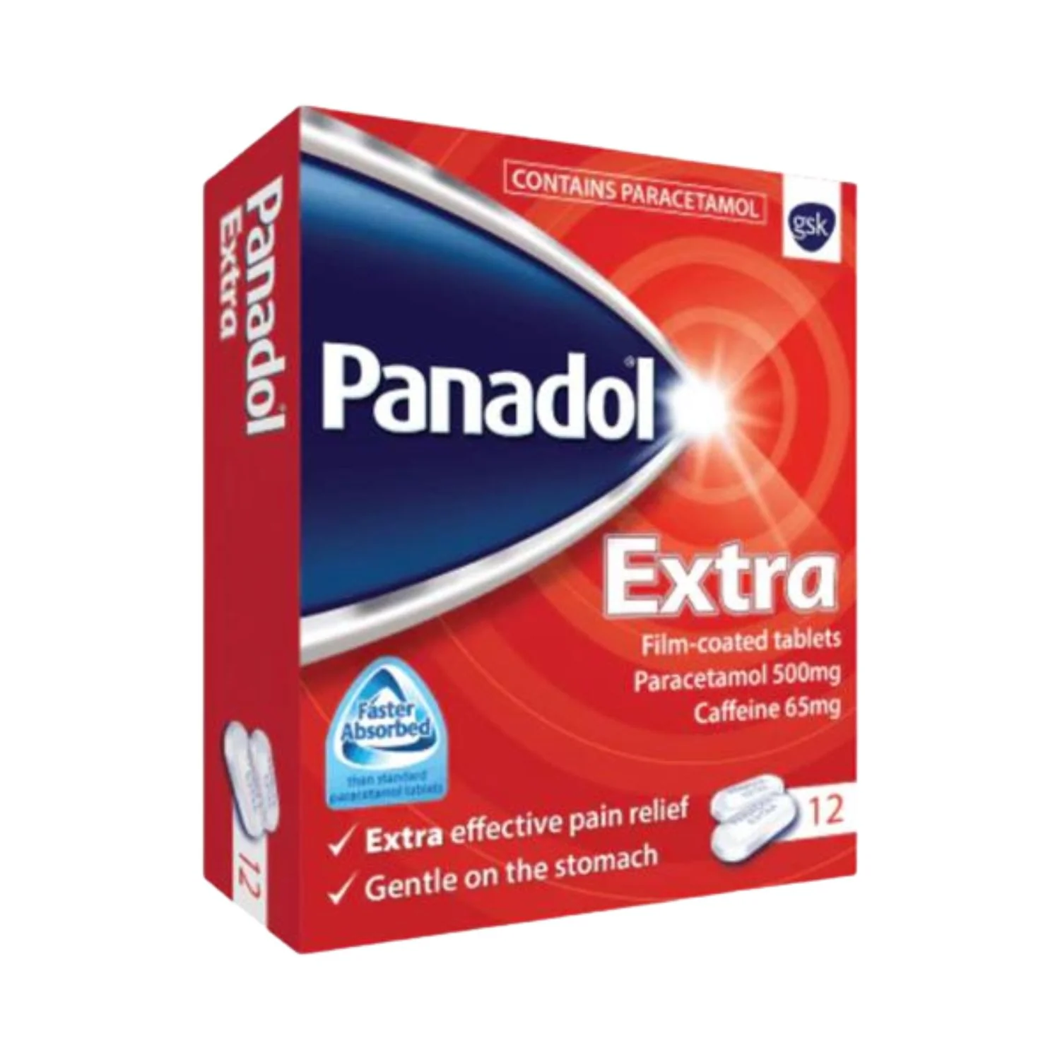 Panadol Extra Tablets – 12 Pack