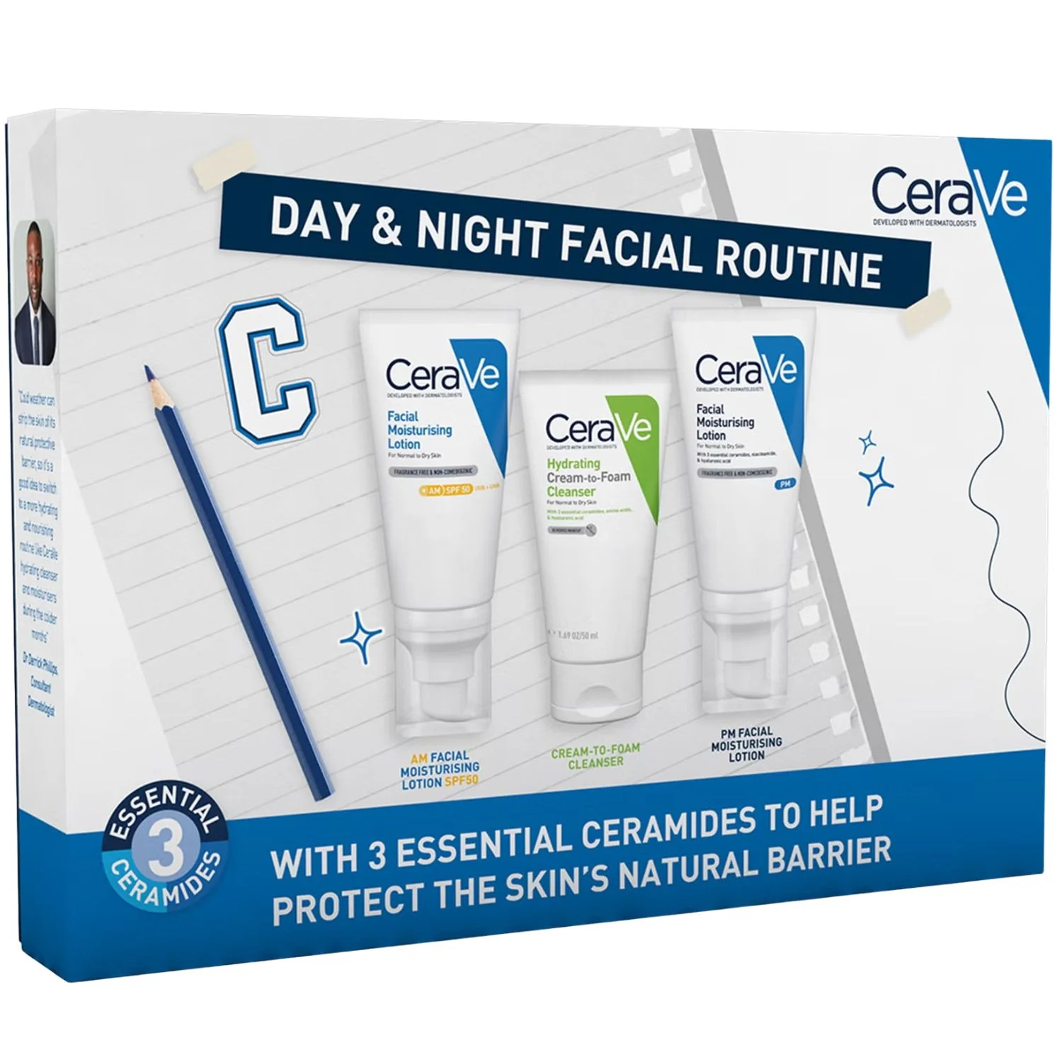 CeraVe Day & Night Facial Routine Set